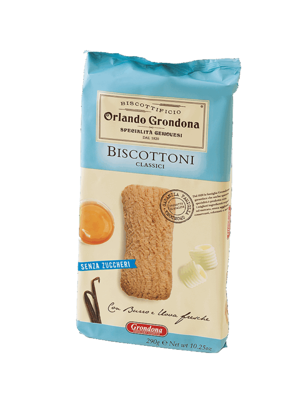 Classic Biscottoni Without Sugar